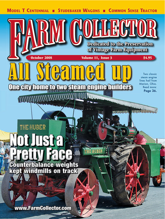 FARM COLLECTOR MAGAZINE, OCTOBER 2008