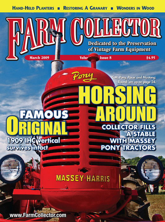 FARM COLLECTOR MAGAZINE, MARCH 2009