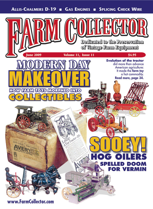 FARM COLLECTOR MAGAZINE, JUNE 2009