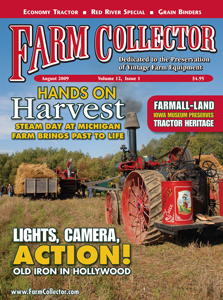 FARM COLLECTOR MAGAZINE, AUGUST 2009 Farm Collector