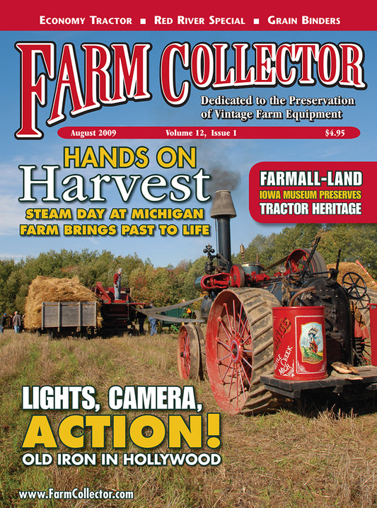 FARM COLLECTOR MAGAZINE, AUGUST 2009