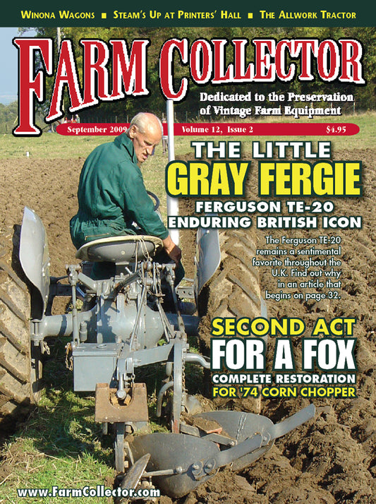 FARM COLLECTOR MAGAZINE, SEPTEMBER 2009