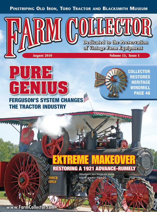 FARM COLLECTOR MAGAZINE, AUGUST 2010