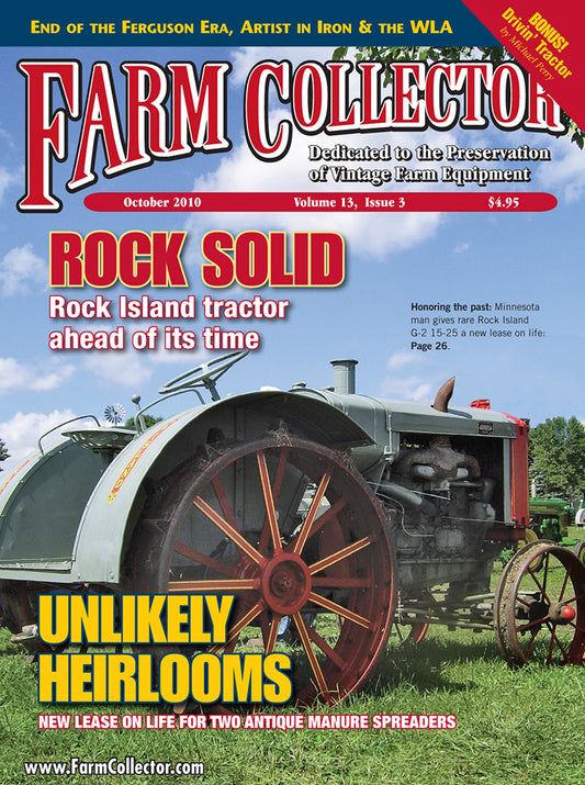 FARM COLLECTOR MAGAZINE, OCTOBER 2010