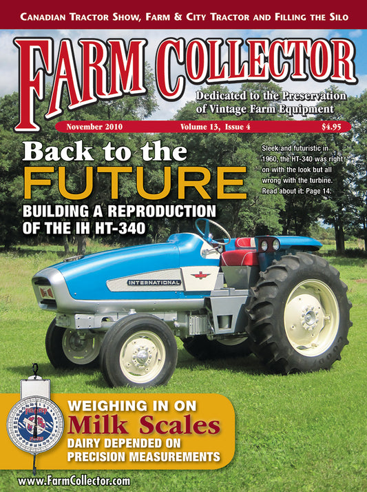 FARM COLLECTOR MAGAZINE, NOVEMBER 2010