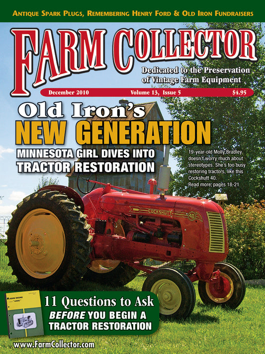 FARM COLLECTOR MAGAZINE, DECEMBER 2010