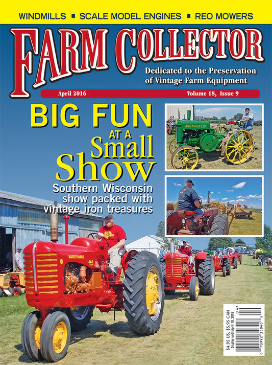 Farm Collector Magazine, April 2016
