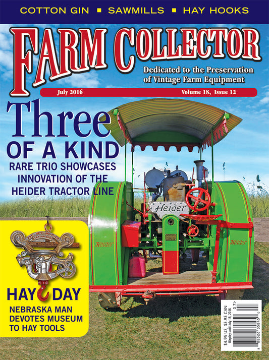 Farm Collector Magazine, July 2016