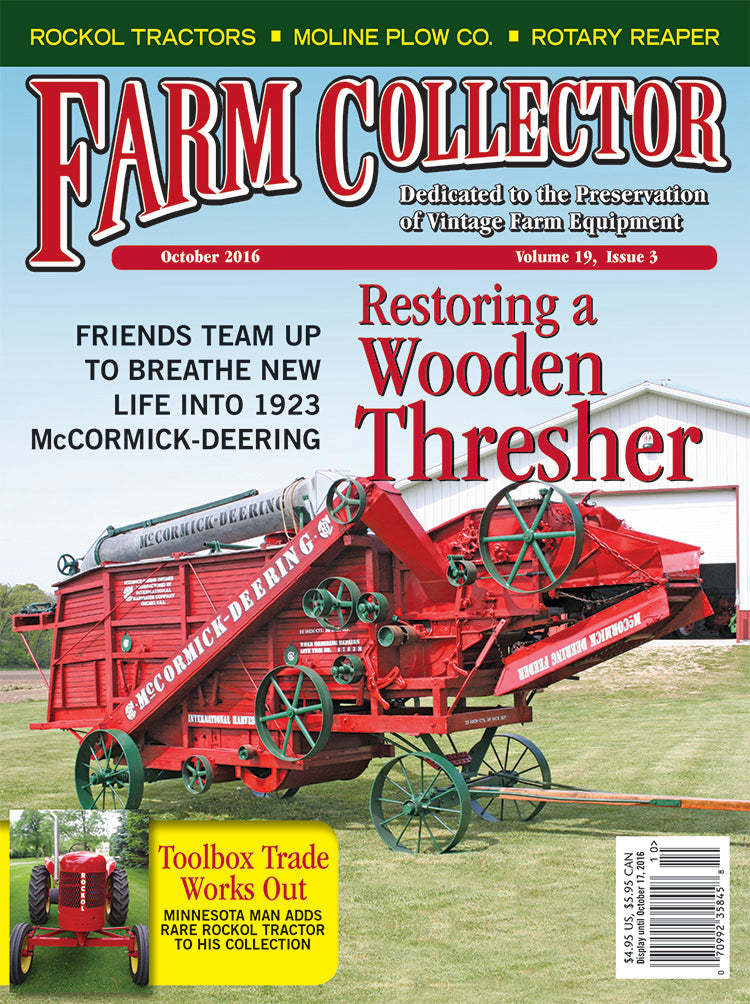 FARM COLLECTOR MAGAZINE, OCTOBER 2016