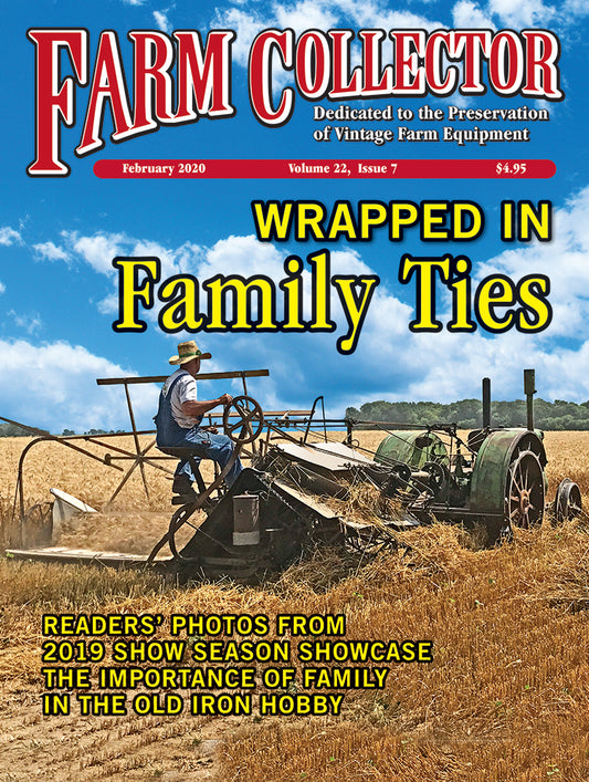 FARM COLLECTOR MAGAZINE, FEBRUARY 2020