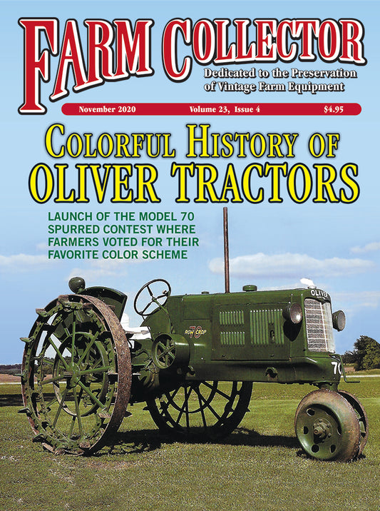 FARM COLLECTOR MAGAZINE, NOVEMBER 2020