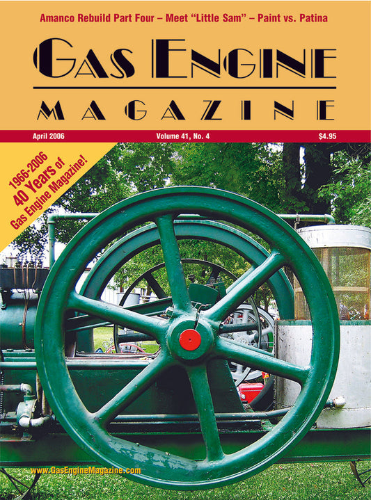 GAS ENGINE MAGAZINE, APRIL 2006