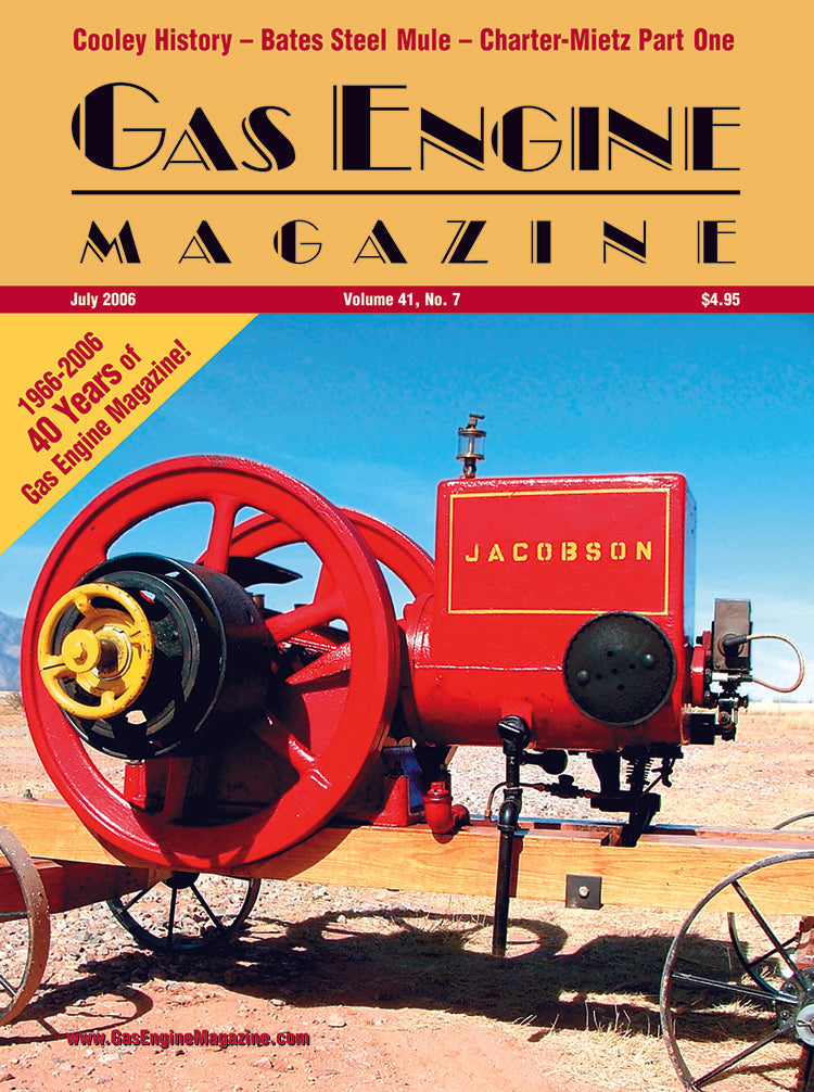 GAS ENGINE MAGAZINE, JULY 2006