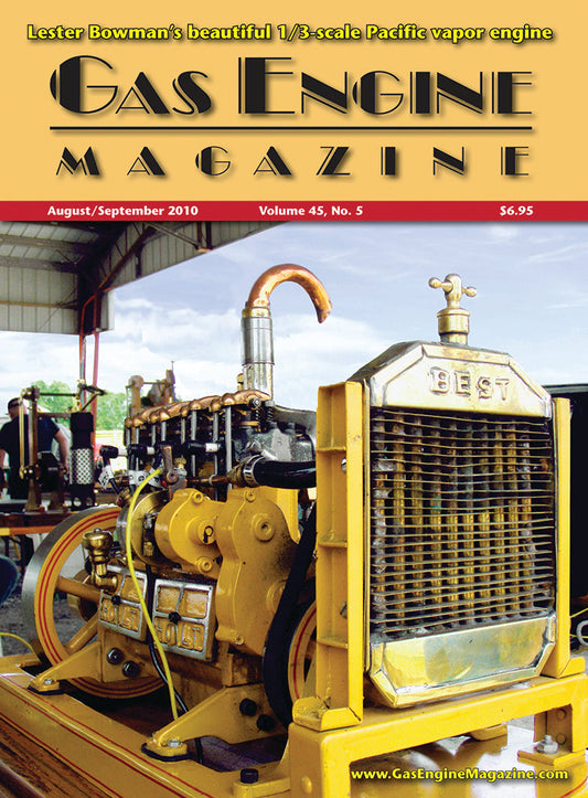 GAS ENGINE MAGAZINE, AUGUST/SEPTEMBER 2010