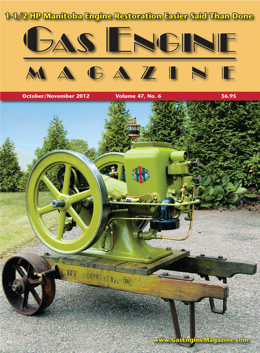 GAS ENGINE MAGAZINE, OCTOBER/NOVEMBER 2012