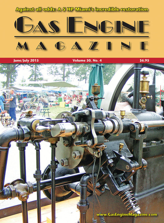 GAS ENGINE MAGAZINE, JUNE/JULY 2015