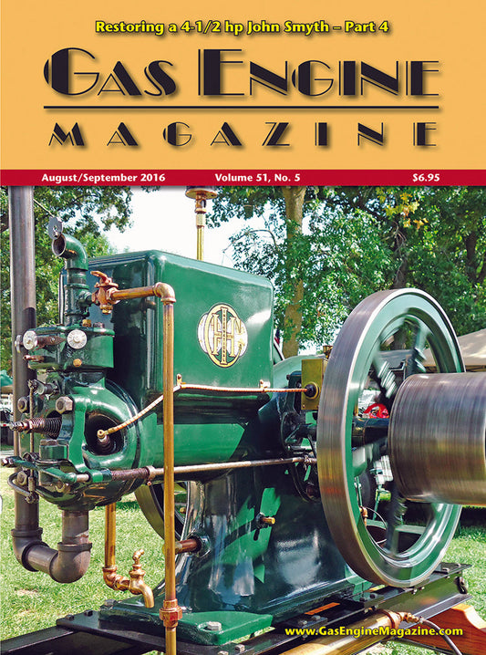 GAS ENGINE MAGAZINE, AUGUST/SEPTEMBER 2016