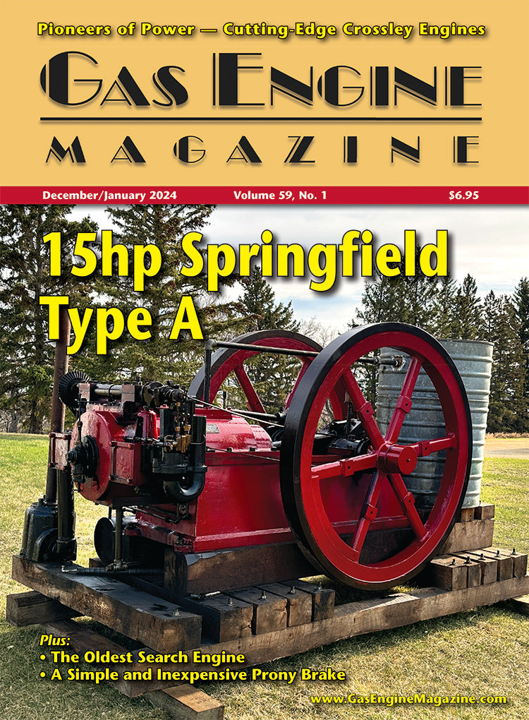 GAS ENGINE MAGAZINE, DECEMBER 2023/JANUARY 2024 – Farm Collector
